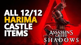 All Harima Castle Assassins Creed Shadows