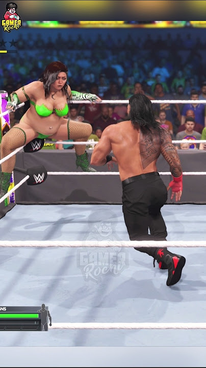 Roman Reigns vs Kylie Kingston Part 3 #wwe #wwe2k24 #brocklesnar #romanreigns #ufcfighter