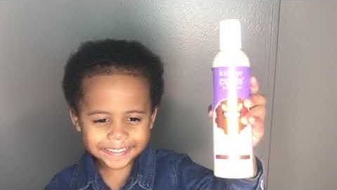 Easy, Quick styling for Curly Kids with Kinder Curls by CurlKeeper