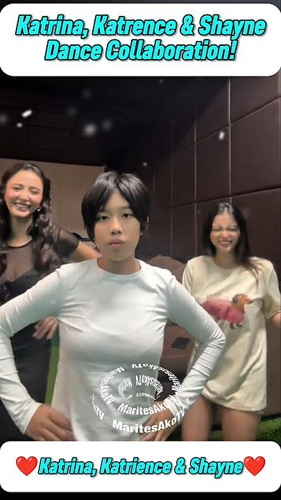 OMG! KATRINA HALILI, KATRENCE LAWRENCE AND SHAYNE SAVA DANCE COLLABORATION!❤️ #shorts