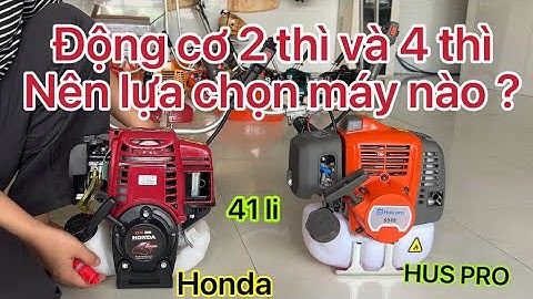 Máy cắt cỏ động cơ 2 thì và 4 thì nên lựa chọn máy nào ? Honda gx35 hus pro ☎️0918978817 Đặt hàng