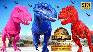 EVOLUTION OF DINOSAURS Titanoboa: Skibidi Snake Atomic S-Rex, Raptors & Godzilla Cartoon Compilation