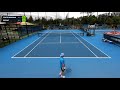UTR Tennis Series - Gold Coast - Court 1 - 21 October 2021