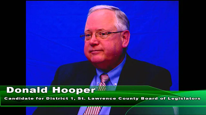 Donald Hooper candidate for District 1 of the St. ...