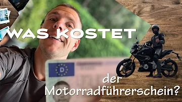 Was kostet ein Motorrad Führerschein im Schnitt?