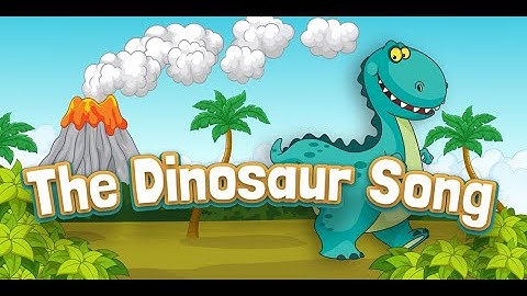 Cheeky Pandas | LYRIC VIDEO: The Dinosaur Song