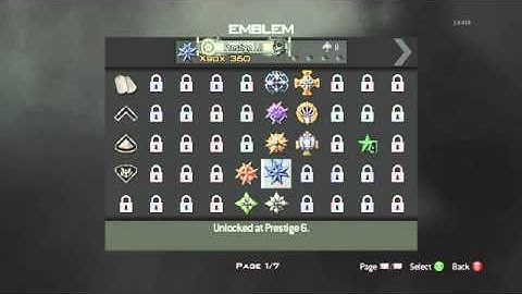 MW3: Titles & Emblems