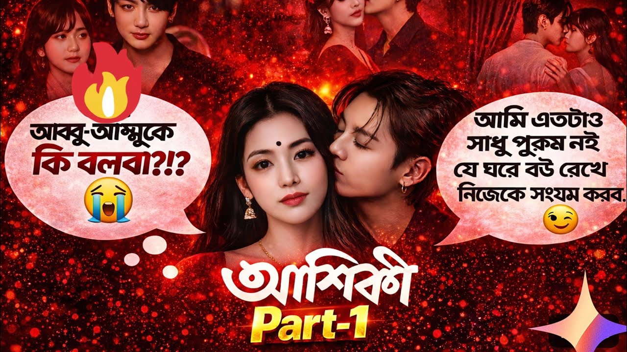 💗আশিকী 💗Part-1💗jk-তোর বাসর করার বয়স নাহ হলেও আমার কিন্তু পেরিয়ে যাচ্ছে 😋