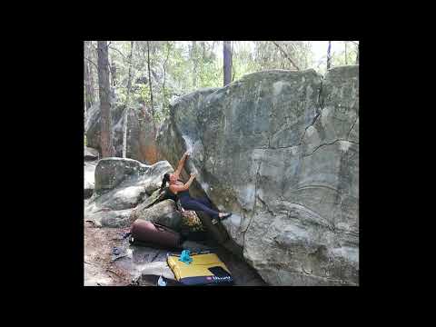 Beta Video for climb Le Casse-Dalle assis v6, Fontainebleau