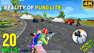 😢💔REALITY OF PUBG LITE | PUBG LITE SOLO VS SQUAD RUSH GAMEPLAY | PUBG LITE NEW UPDATE |BGMI LITE screenshot 4