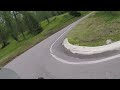 San Marino Di Castozza - Passo Rolla road - YAMAHA FJR 1300 curvy road