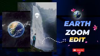 Earth Zoom Effect in CapCut | Viral Instagram Reels Edit Tutorial 2025 🌍🔥