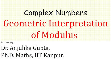 5# Complex Numbers | Geometrical meaning of Modulus | Problems | IIT JEE | 11th | 12th Maths