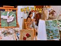 art vlog 🌙  painting, sketches, & working w/ anxiety