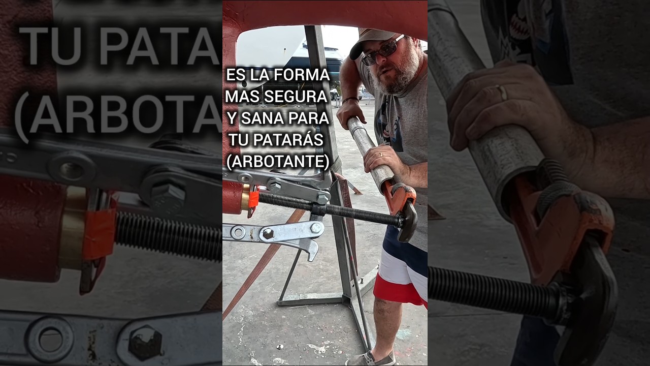 ⁣Truco Náutico: Cojinete del Patarás sin sufrir #varadero #velero #náutica #sailinglife #trabajos