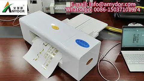 AMD360D Digital Hot Foil Printing Machine for A3 Paper A4 Paper(Wedding Cards,Invitation Card)