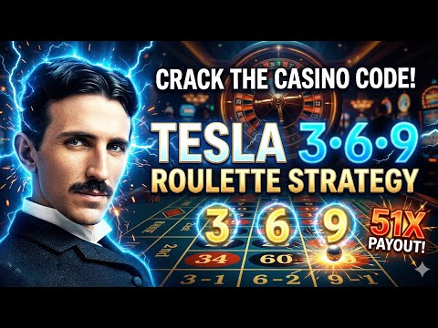 The Tesla 3-6-9 Roulette Strategy: Cracking the Casino Code!