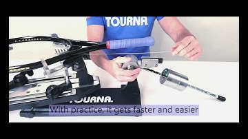 How to pull tension on the Tourna 175-CS