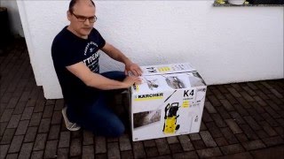 Mit dem Hochdruckreiniger K4 von Kärcher Terrasse reinigen und testen