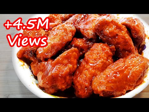 THE EASIEST CRISPY BUFFALO CHICKEN WINGS RECIPE | SUPER YUMMY!!!