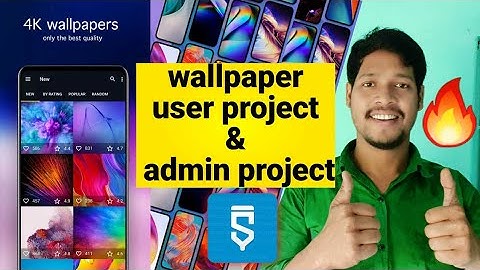 wallpaper user and admin project in sketchware #AndroidAppdeveloper #sketchware #Aauraparti