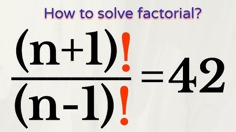 A Nice Factorial Math Olympiad Problem | Find the value of n ?