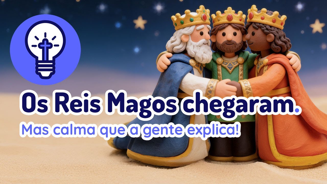 Os Reis Magos chegaram… mas calma que a gente explica!