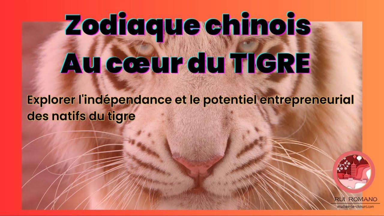 Zodiaque chinois - Au cœur du Tigre - explorer l'indépendance des natifs du tigre