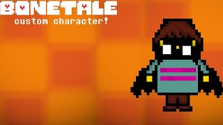 bonetale 1.6 custom character killer sans gameplay 