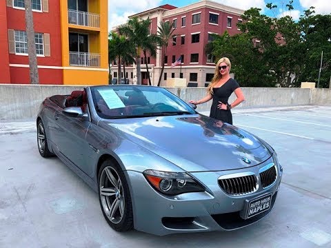 2007 Bmw M6 Convertible Review Test Drive W Maryann For Sale By Autohaus Of Naples Youtube