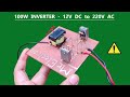 12V DC to 220V AC Converter 100W Inverter - School Project Idea 2022