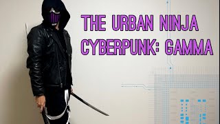 CYBERPUNK The Urban Ninja Gamma 1 Martial Arts Techwear Hoodie Fashion katana karate modern samurai