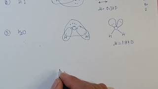 Question based upon dipole moment/+1 Chemistry/Unit-4/Chemical bonding and molecular structure