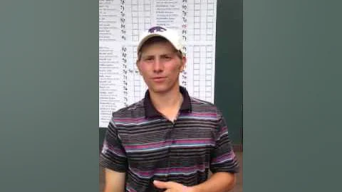 23rd Amateur Clubhouse Leader Kyle Weldon