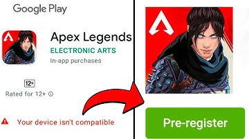 Fixed Pre-Register Problem of Apex Legends Mobile on Google Playstore!