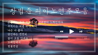 [1시간] 장범준 피아노 연주 모음 | Beom June Jang Piano Cover Collection | 잠잘 때 | 집중 할 때 | 공부할 때 | 중간 광고 없음