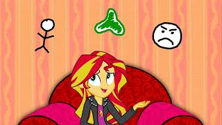 Blues Clues And Sunset Shimmer Thinking Time Who Is Blues Favorite Superhero?