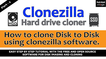 How to Clone Disk to Disk Using Clonezilla | Drive Cloning & Imaging