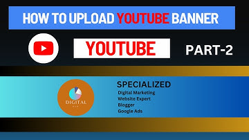 How to add Youtube Banner on Laptop | YouTube Banner Size for all Devices