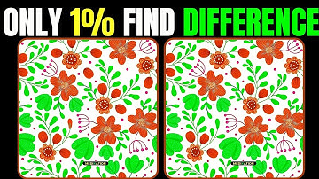 Spot The 5 Difference : Only 1% Find [ Part - #71]