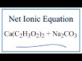 Net Ionic Equations and Spectator Ions