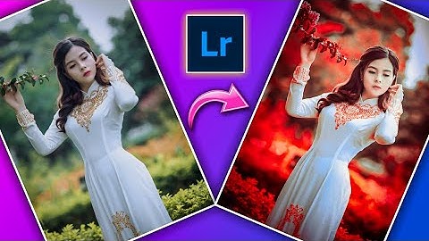 How to Edit MOODY Red in Lightroom Mobile // Dark Red Color Toning Effect in Lightroom