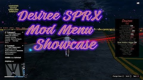 [PS3 1.27/1.28] Desiree Sprx V1.3 Mod Menu - Self and Weapons  Showcase - GTAMods Dj305