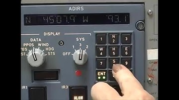Airbus A320 ADIRU Alignment Procedures