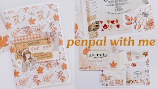 PENPAL WITH ME | autumn theme