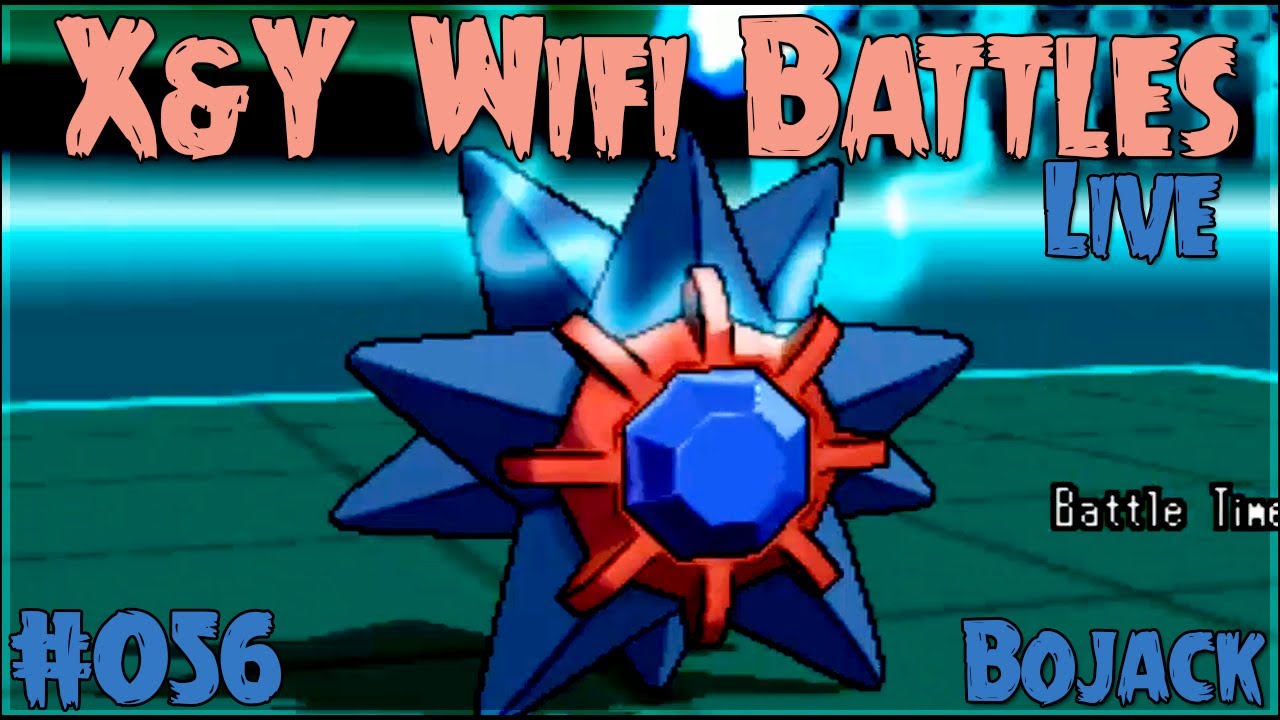 Pokemon X and Y Wifi Battle 056 (FaceCam Live) Vs. Bojack Freezer