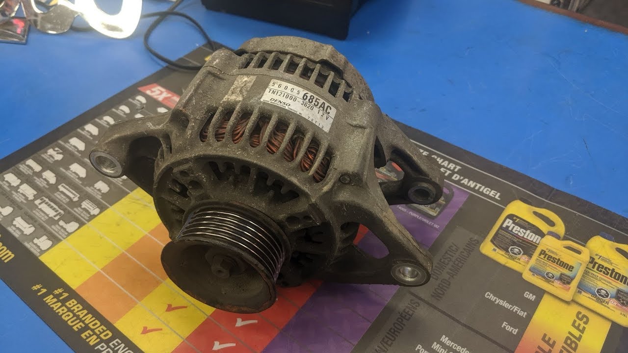 HOW TO REMOVE AND REPLACE YOUR JEEP TJ ALTERNATOR EASILY - YouTube