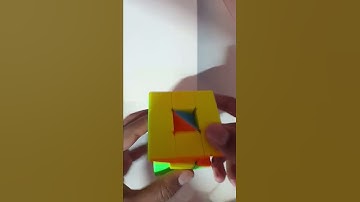 How to make Donut pattern in 3x3 Twist Cube #shorts #howto  #rubikscube