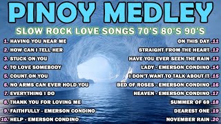 MGA LUMANG TUGTUGIN NOONG 90S 💖💝 NONSTOP SLOW ROCK LOVE SONGS 80S 90S 💍💎 SLOW ROCK MEDLEY COLLECTION