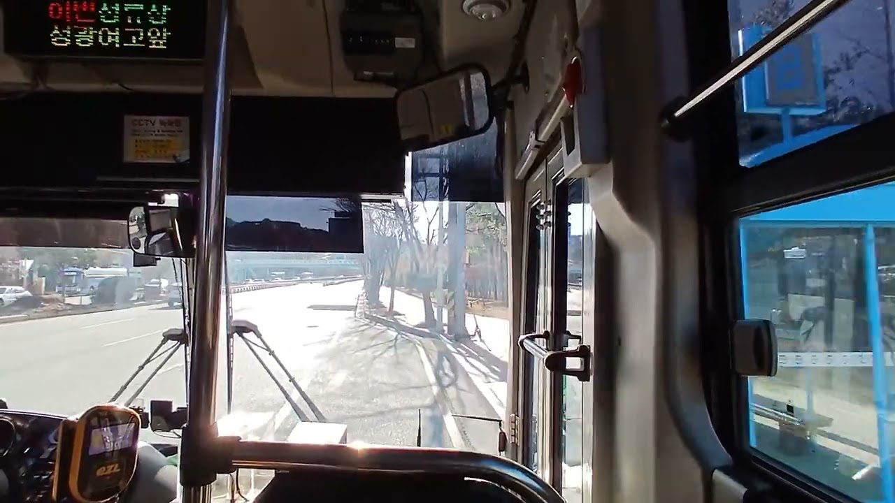 [고별주행] 울산 1411번 버스 [울산대학교후문~법원] 주행영상